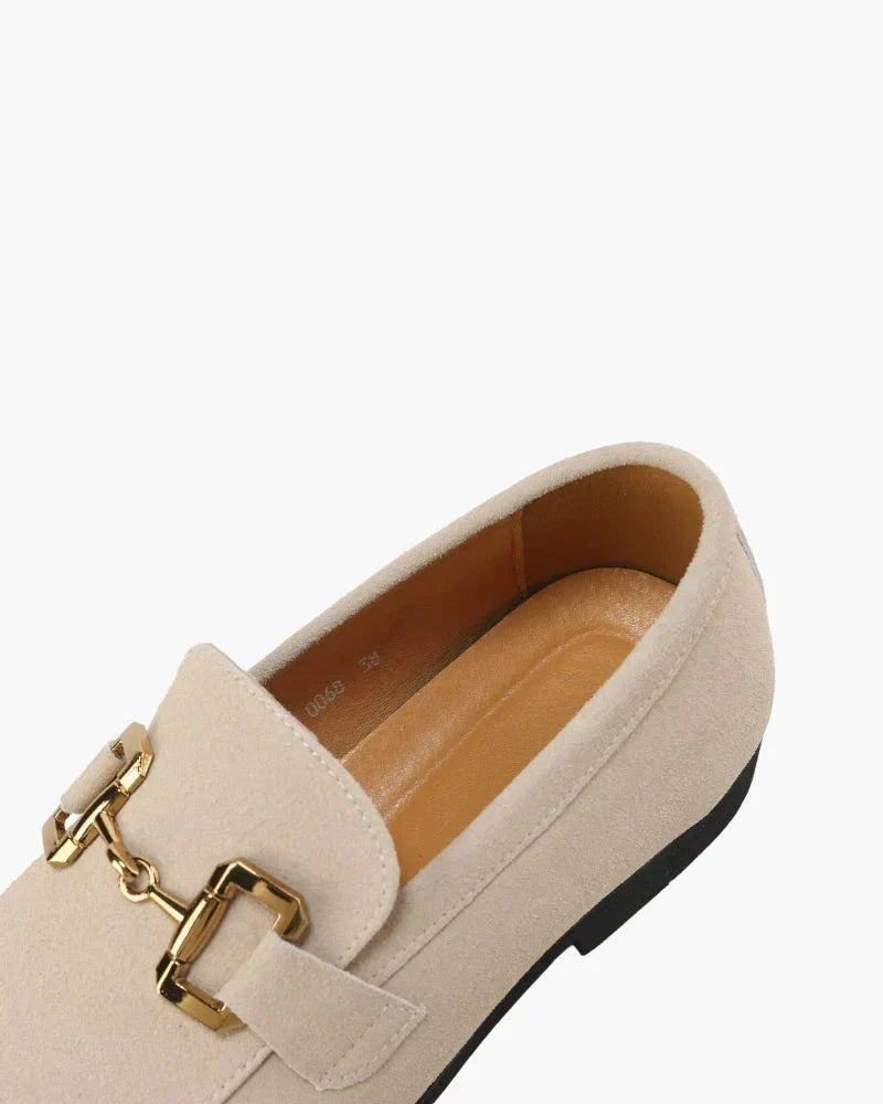 Luxuriöse Wildleder-Loafer