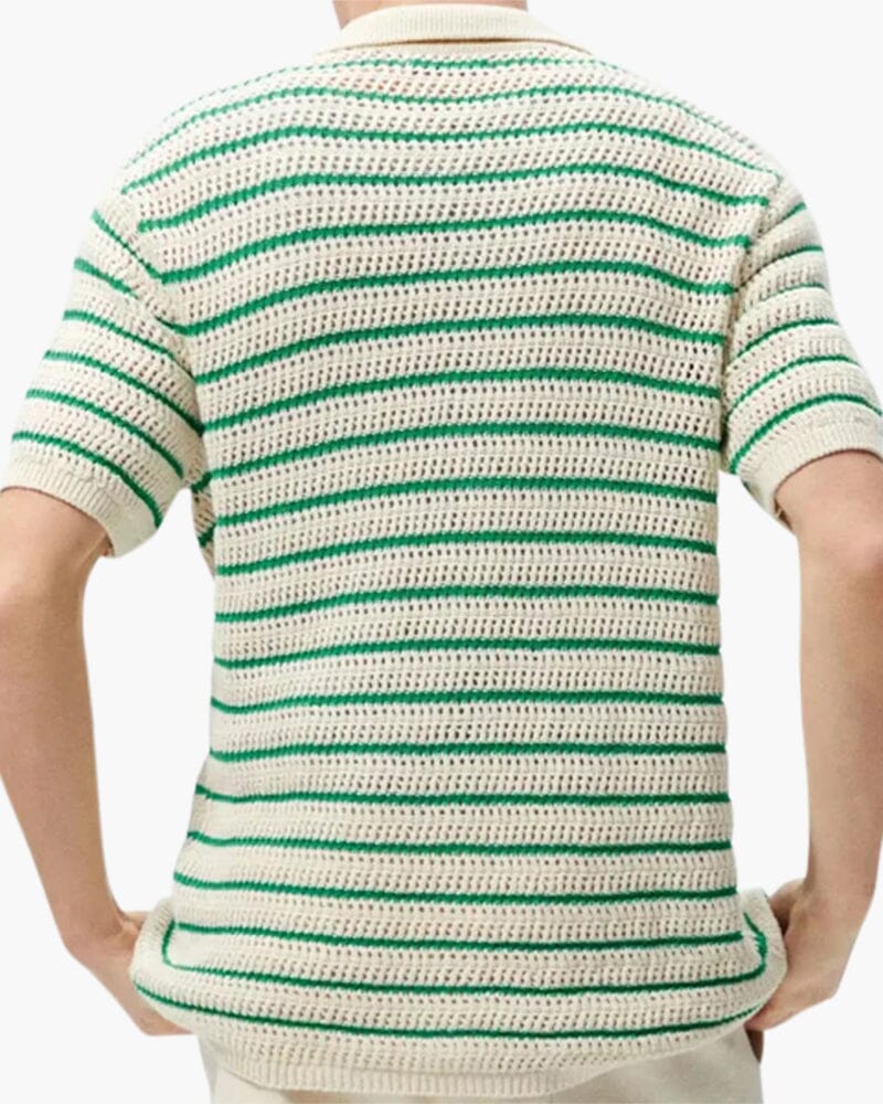 Marbella – Gestricktes Hemd mit Knöpfen