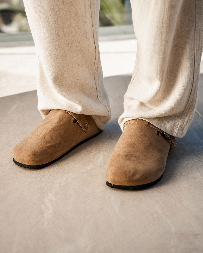 Wildleder-Clogs „Old Money“