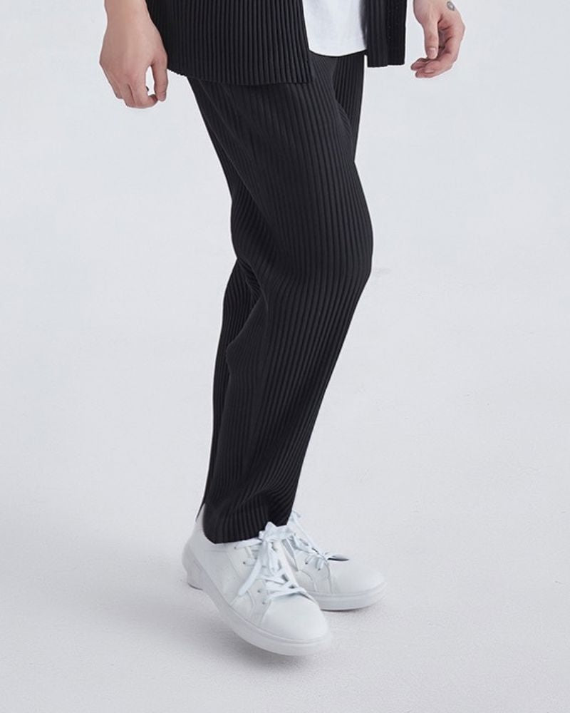 Gerippte Baumwollpantalon