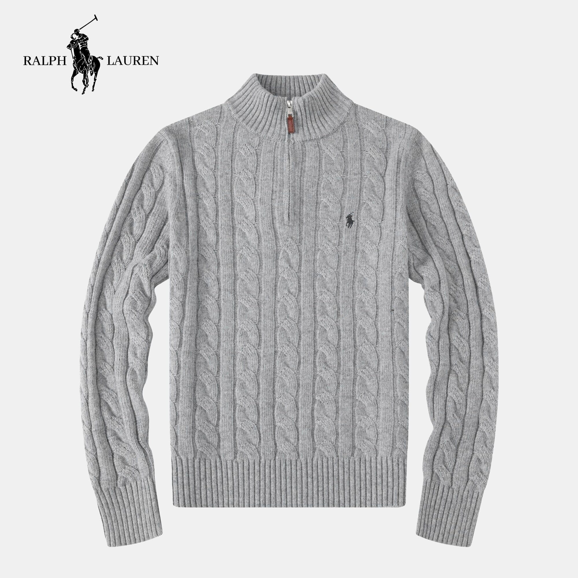 R&L Kaschmir-Zopfpullover (AUSVERKAUF)