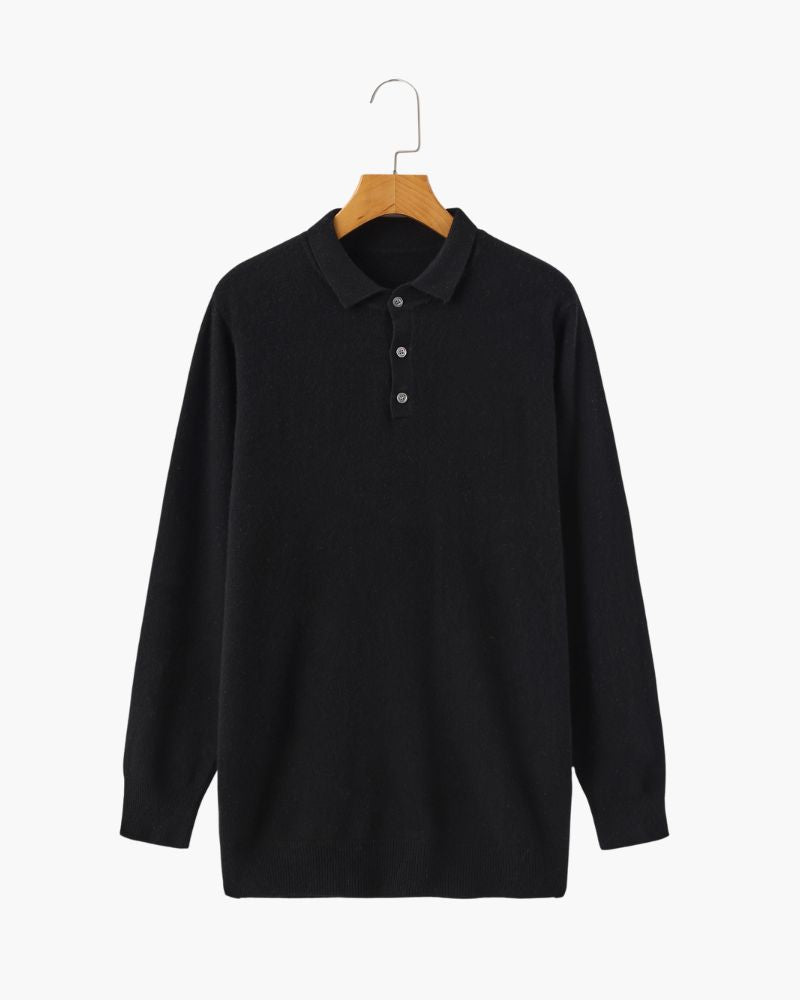 Poloshirt aus 100 % Kaschmir