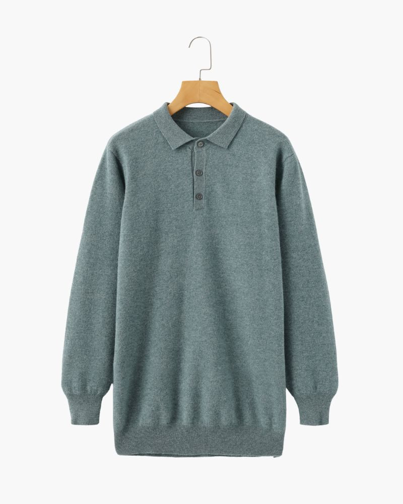 Poloshirt aus 100 % Kaschmir