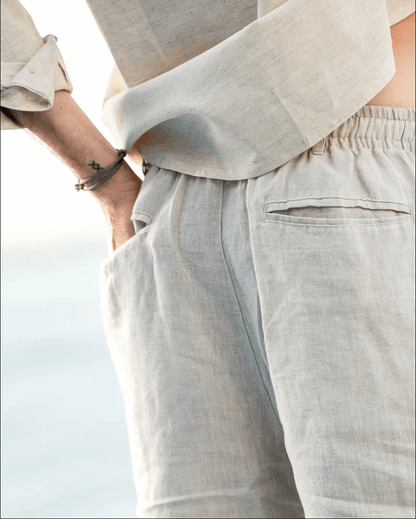 Casablanca Premium Leinenshorts