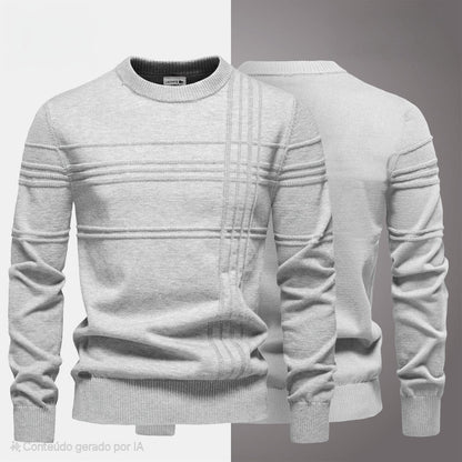 Strukturierter Herrenpullover (SALE/Abverkauf)