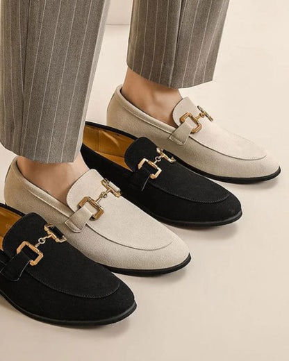 Luxuriöse Wildleder-Loafer