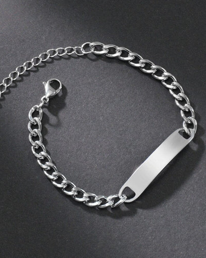 Signatur-Kettenarmband